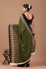 Jaipuri Printed Pure Cotton Mulmul Saree With Blouse - Mj Creation